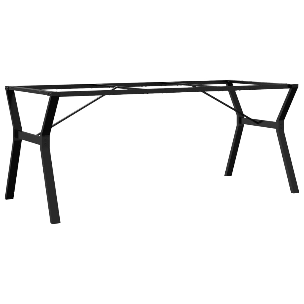 Ben for spisebord Y-ramme 180x80x73 cm stål