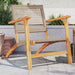 Hagestoler 2 stk beige polyrotting og akasie