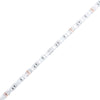 Sengeramme med LED-lys brun eik 75x190 cm