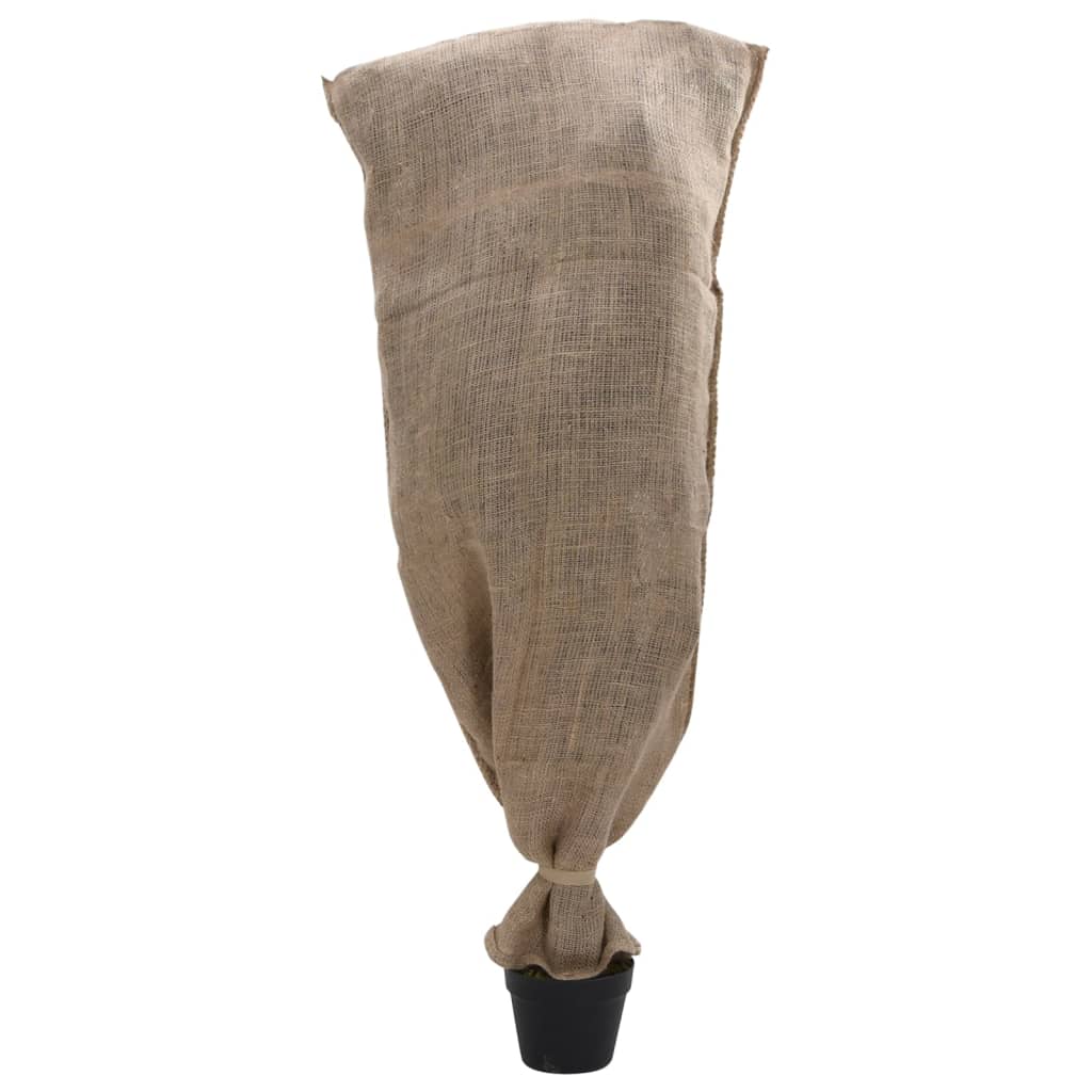 Jutesekker 5 stk 65x135 cm 100% jute 220 gsm