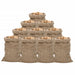 Jutesekker 10 stk 60x105 cm 100% jute 340 gsm
