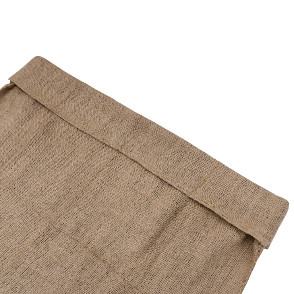 Juteposer 10 stk 100x110 cm 100 % jute 340 gsm