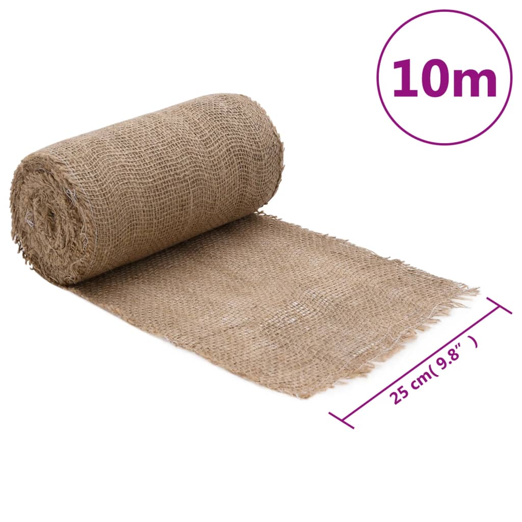 Juterull 0,25x10 m 100% jute 200 gsm