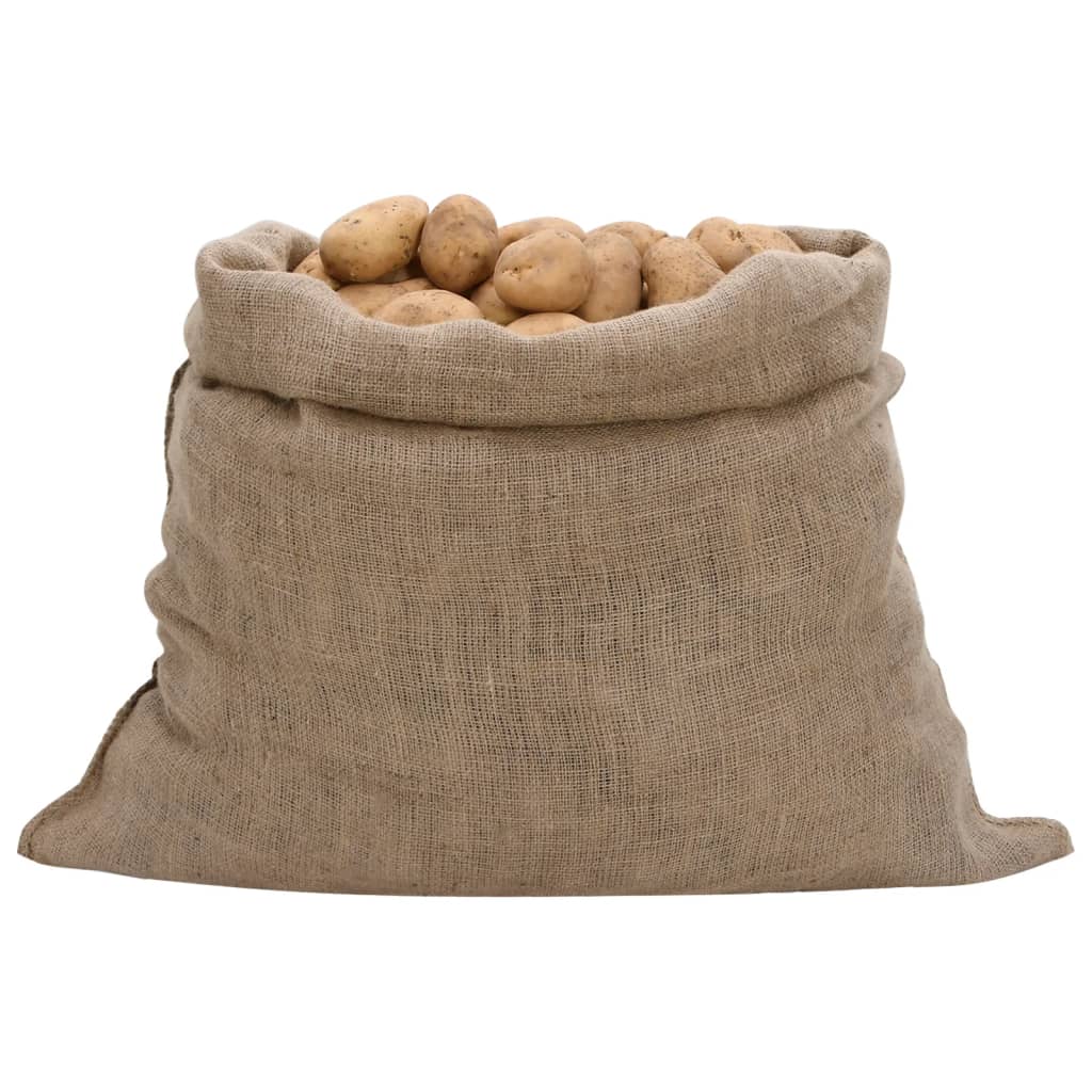 Jutesekker 30 stk 100x110 cm 100% jute 220 gsm