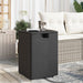 Deksel for propantank svart 40x40x60 cm polyrotting vidaXL