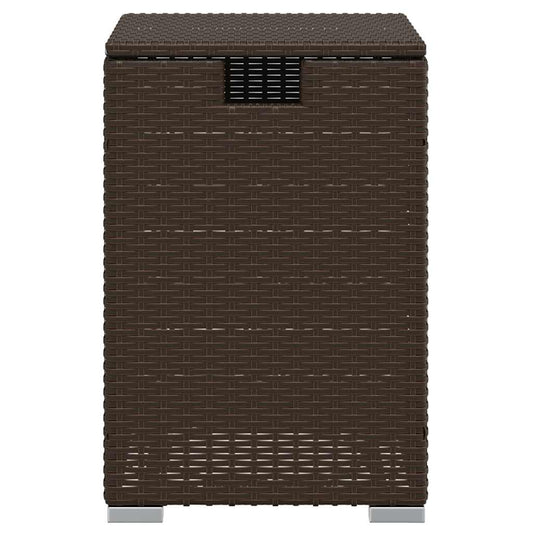 Deksel for propantank brun 40x40x60 cm polyrotting vidaXL