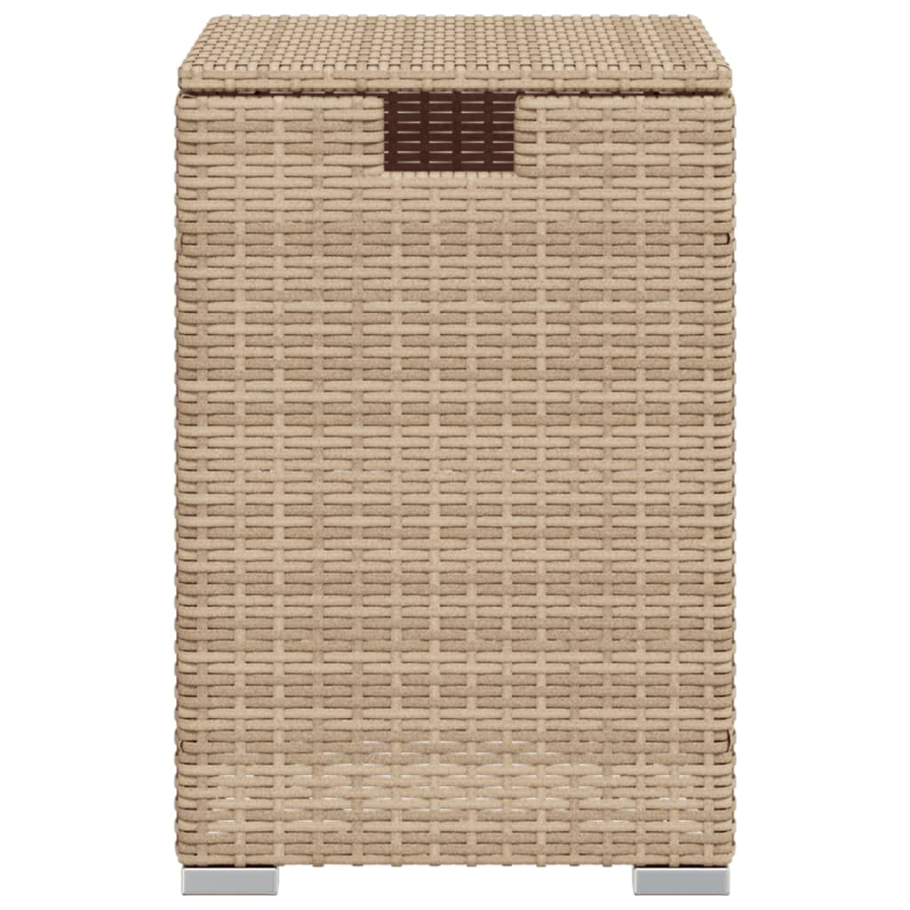 Deksel for propantank beige 40x40x60 cm polyrotting vidaXL