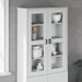 Topp for highboard VIKEN hvit konstruert tre