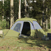 Campingtelt 6 personer blå hurtigutløser vanntett