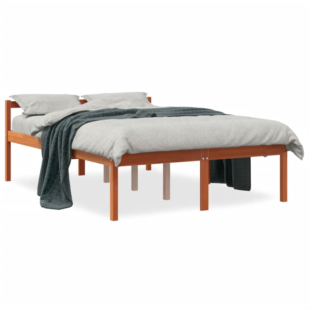 Seniorseng voksbrun 120x190 cm heltre furu