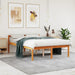 Seniorseng voksbrun 140x190 cm heltre furu