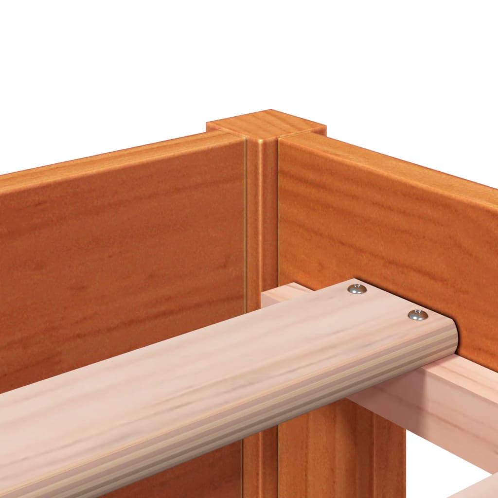 Dagseng uten madrass voksbrun 90x190 cm heltre furu