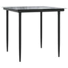 Bistrosett 3 deler med puter beige polyrotting