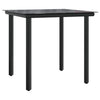 Bistrosett 3 deler med puter beige polyrotting