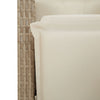 Hagespisegruppe med puter 5 deler polyrotting beige