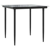 Bistrosett 3 deler med puter beige polyrotting