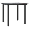 Bistrosett 3 deler med puter beige polyrotting