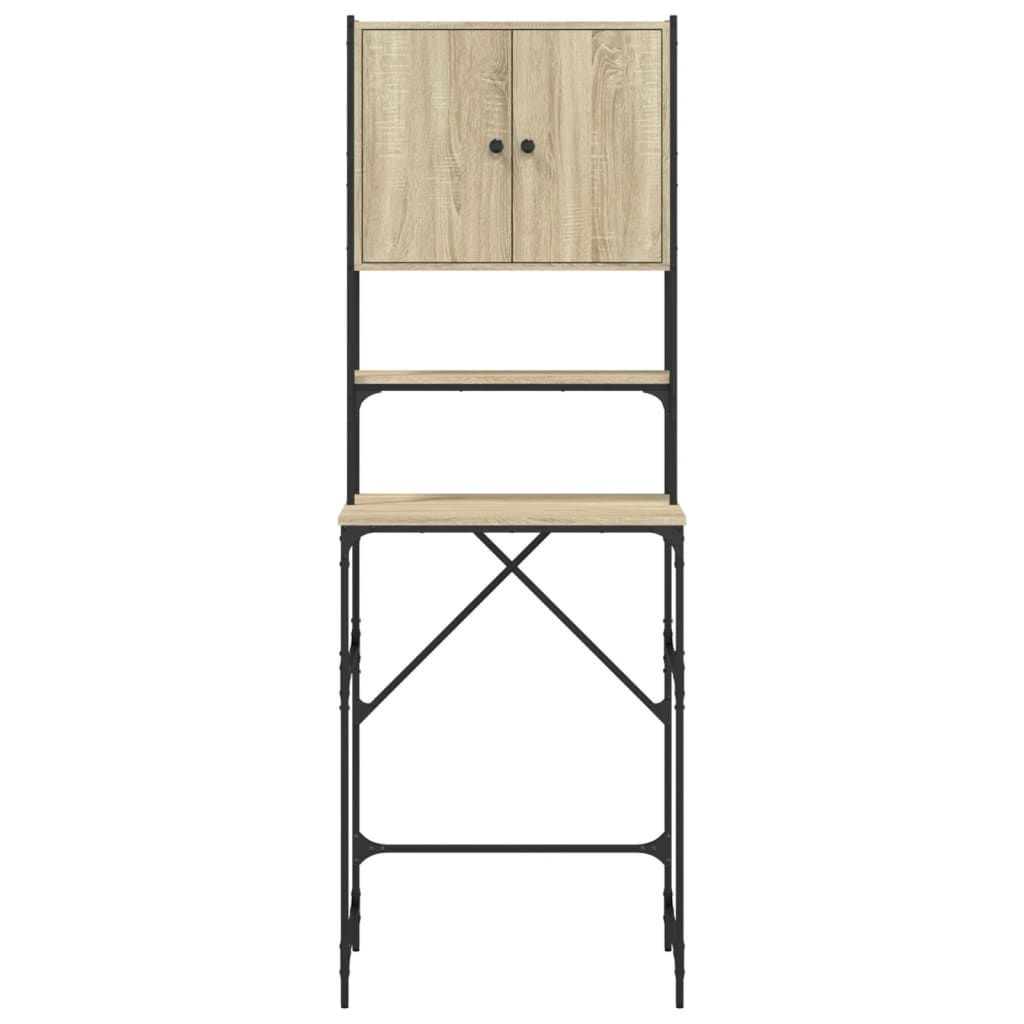 Vaskemaskinskap sonoma eik 68x48,5x194 cm