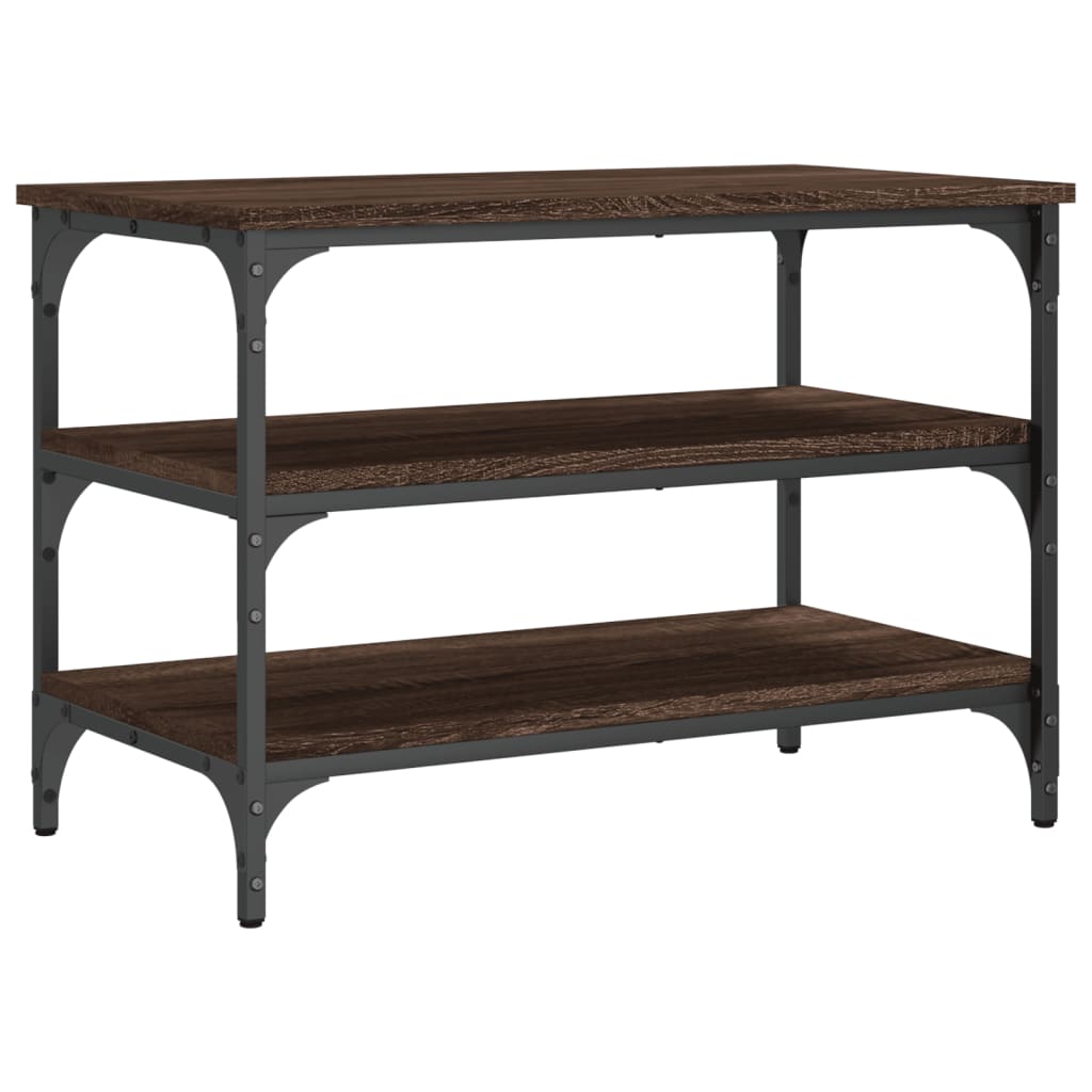Skobenk brun eik 70x38,5x49 cm konstruert tre