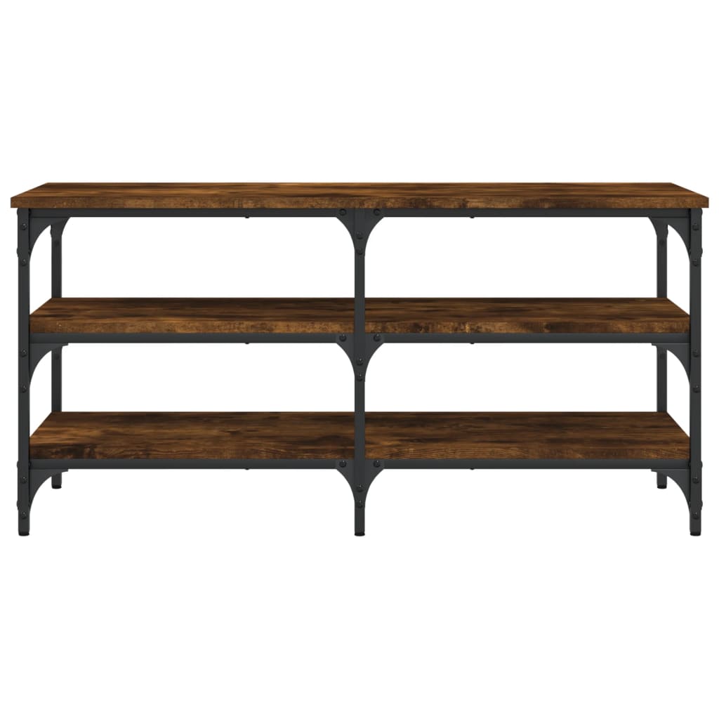 Skobenk røkt eik 100x38,5x49 cm konstruert tre