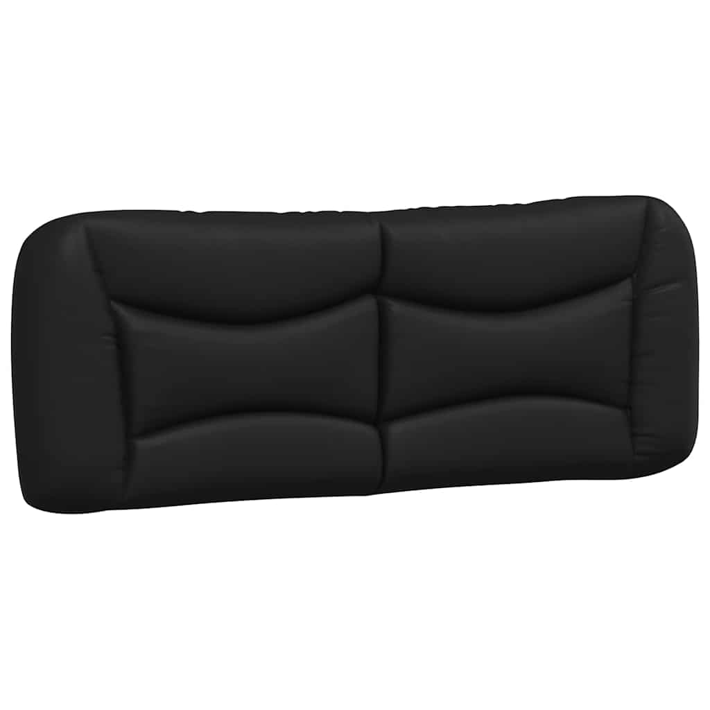 Sengeramme uten madrass Hvar svart 135x190 cm kunstlær