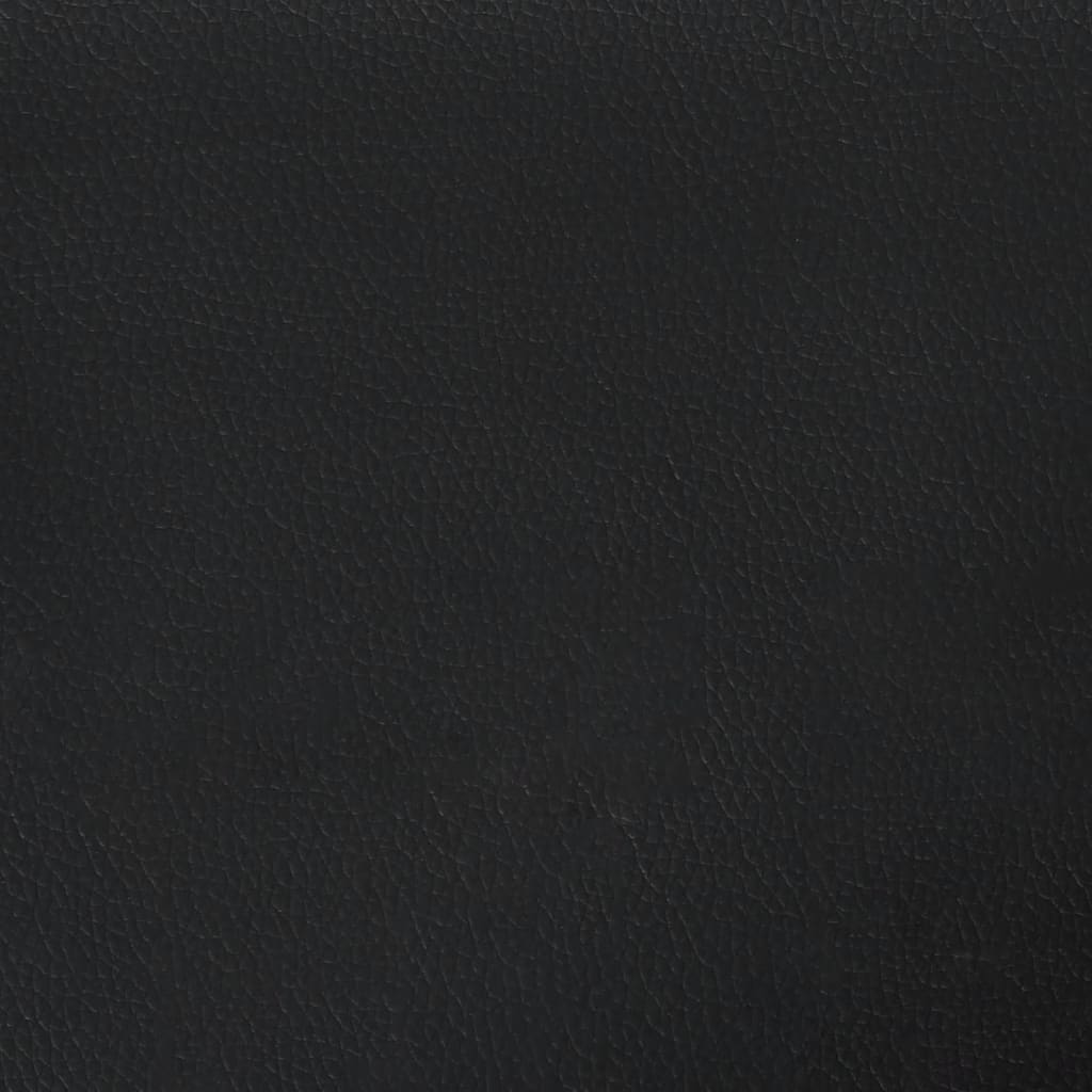 Sengeramme uten madrass Zadar svart 90x190 cm kunstlær