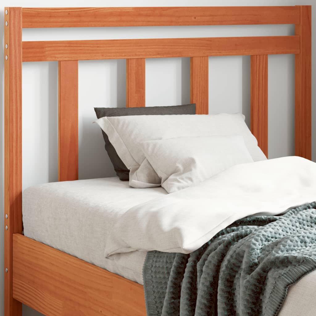Hodegavl voksbrun 100 cm heltre furu