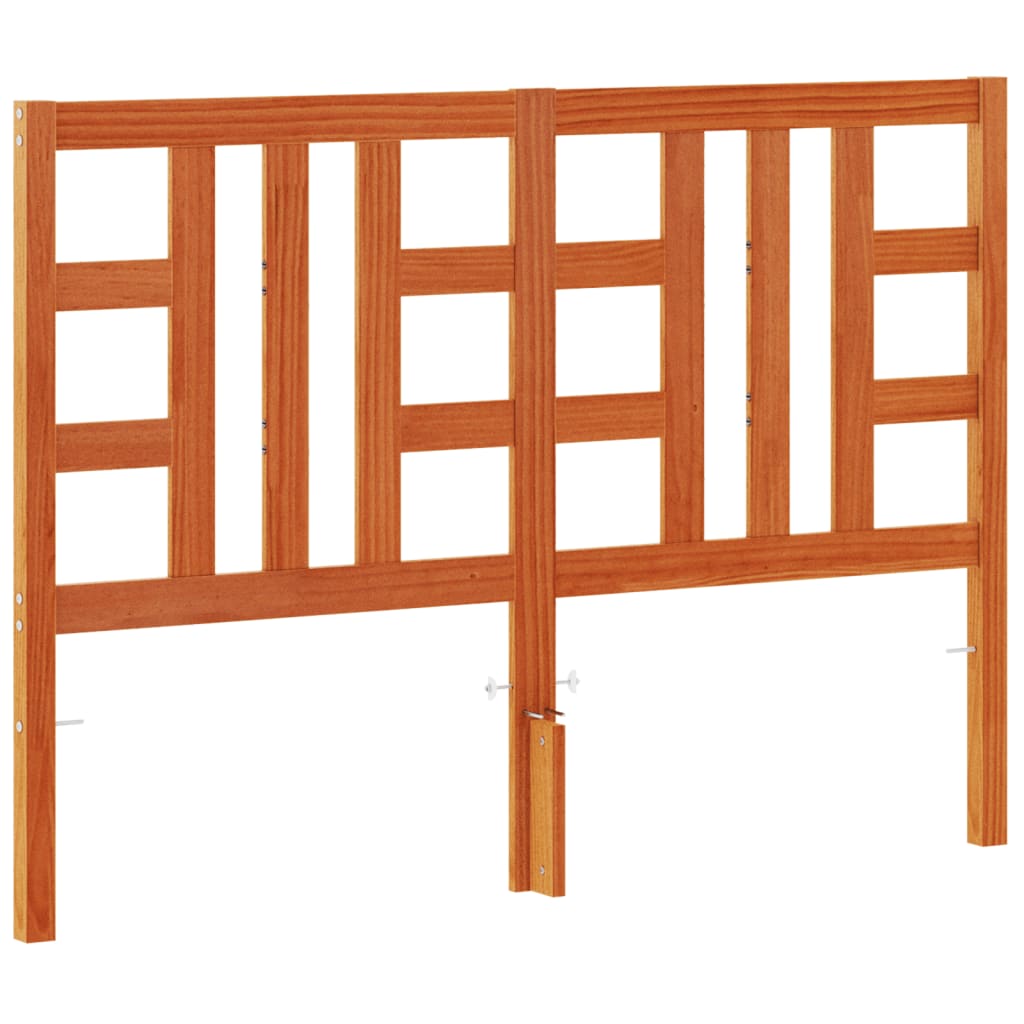 Hodegavl voksbrun 150 cm heltre furu