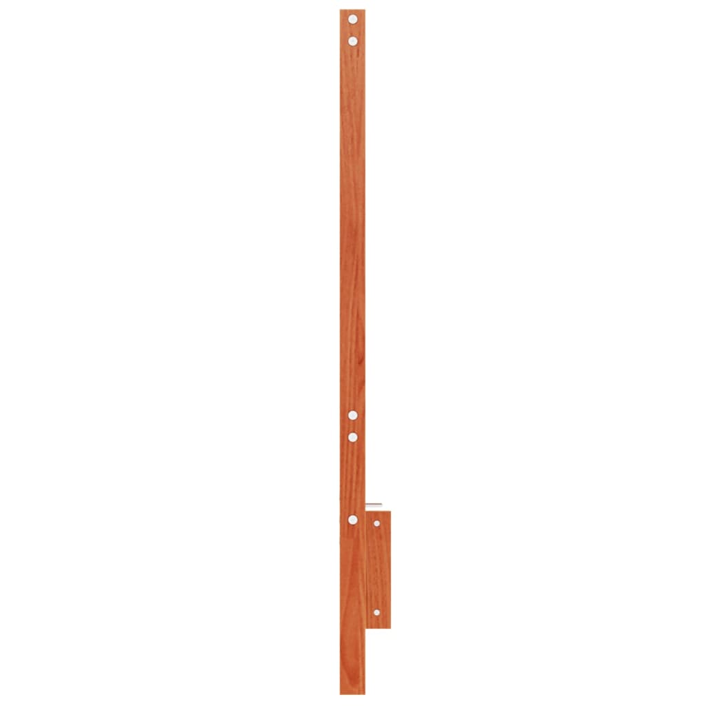 Hodegavl voksbrun 150 cm heltre furu