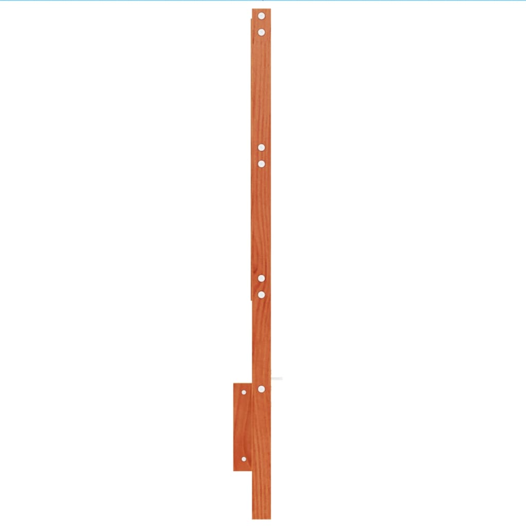 Hodegavl voksbrun 135 cm heltre furu
