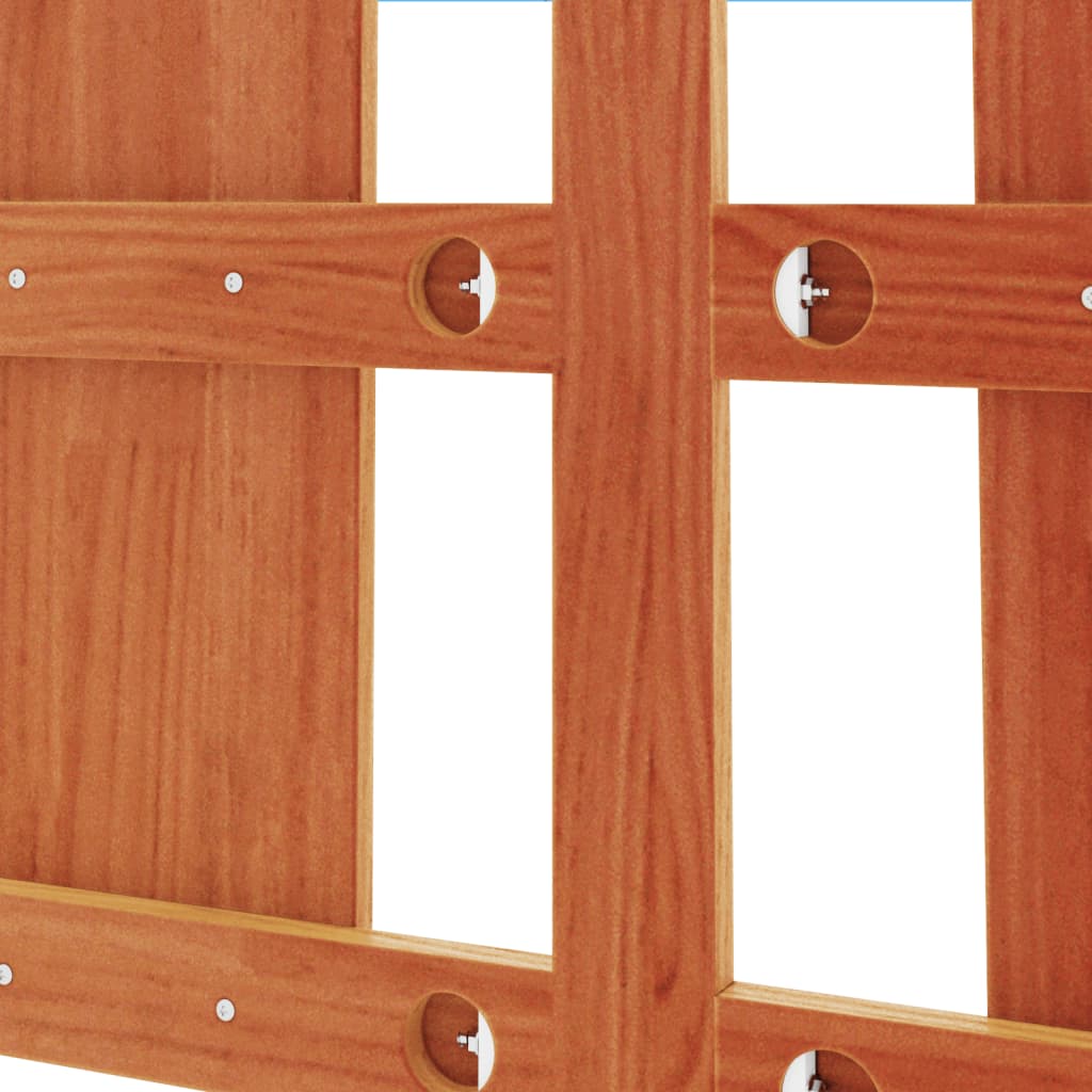 Hodegavl voksbrun 135 cm heltre furu
