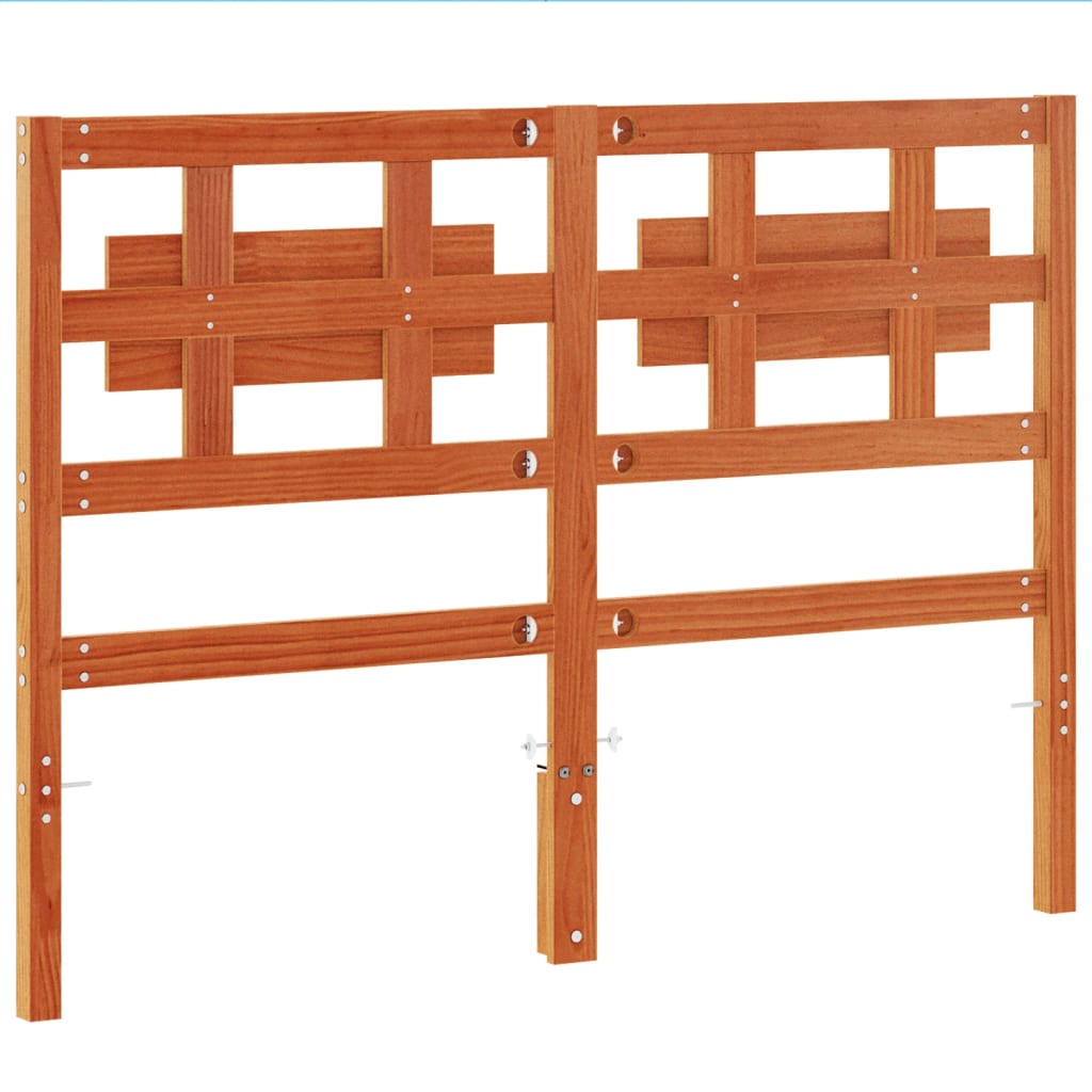 Hodegavl voksbrun 135 cm heltre furu