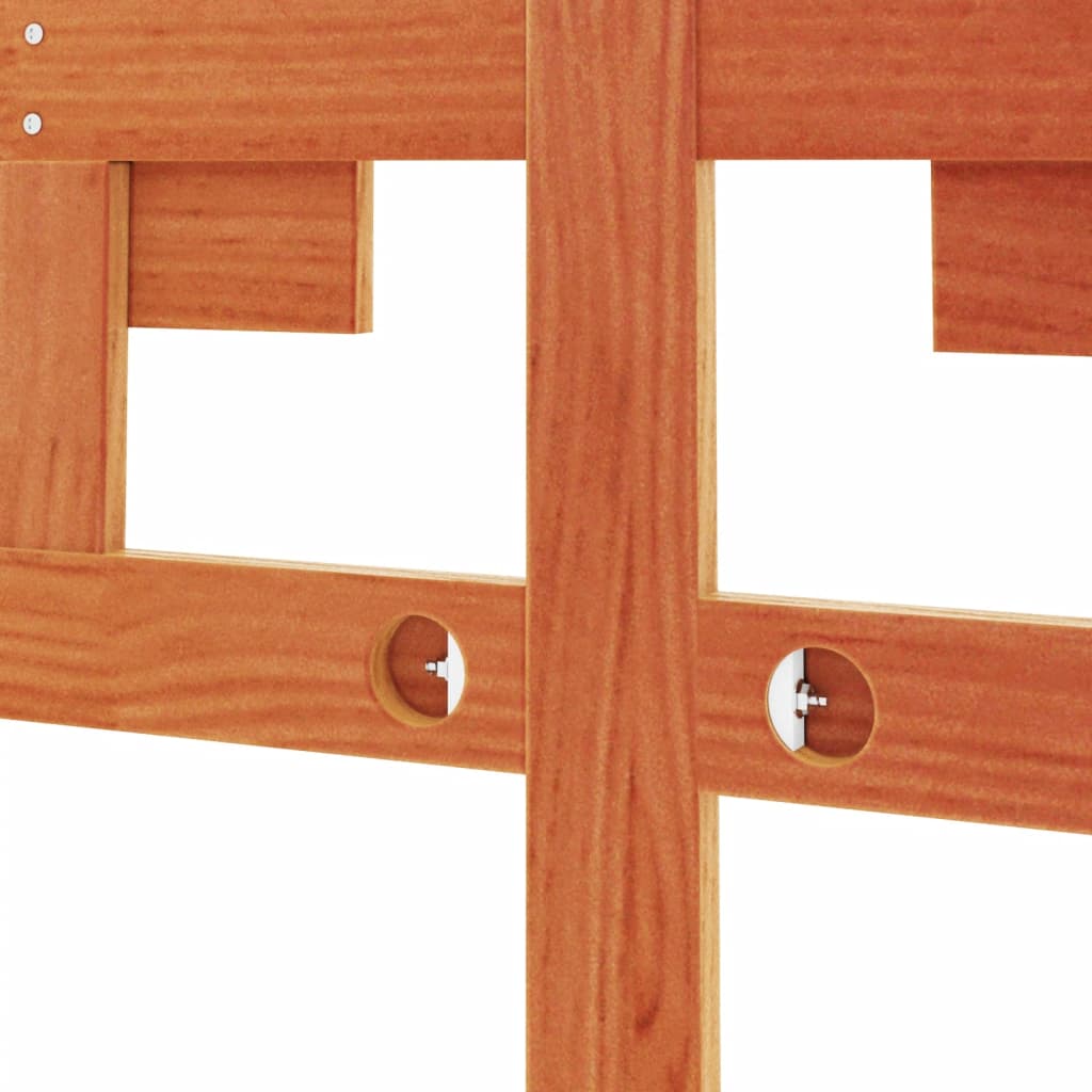 Hodegavl voksbrun 135 cm heltre furu