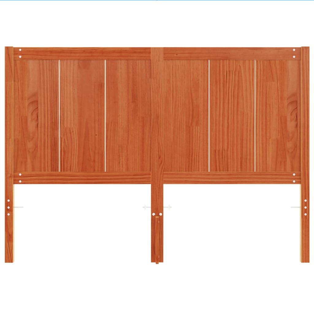 Hodegavl voksbrun 135 cm heltre furu