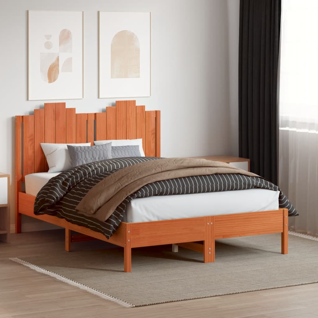 Hodegavl voksbrun 135 cm heltre furu
