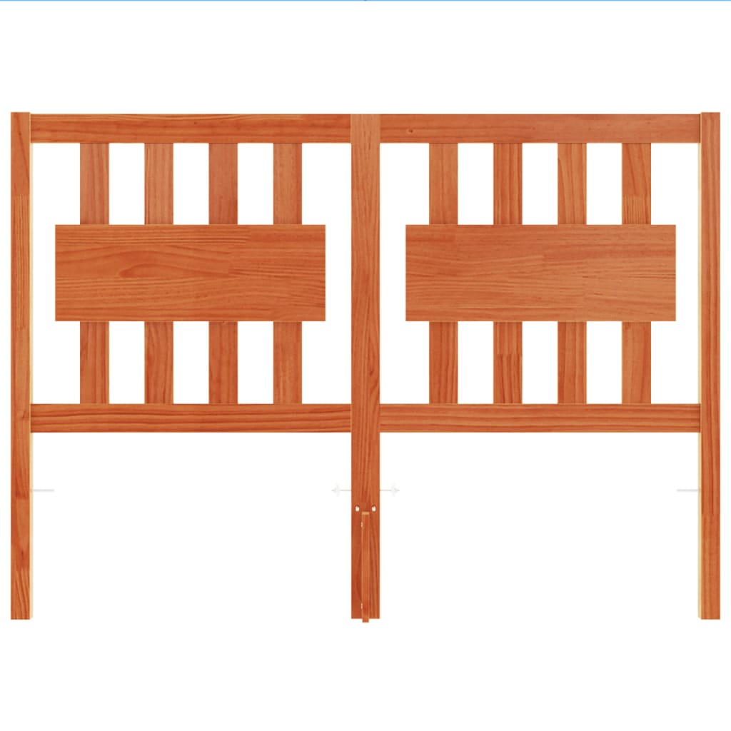 Hodegavl voksbrun 135 cm heltre furu