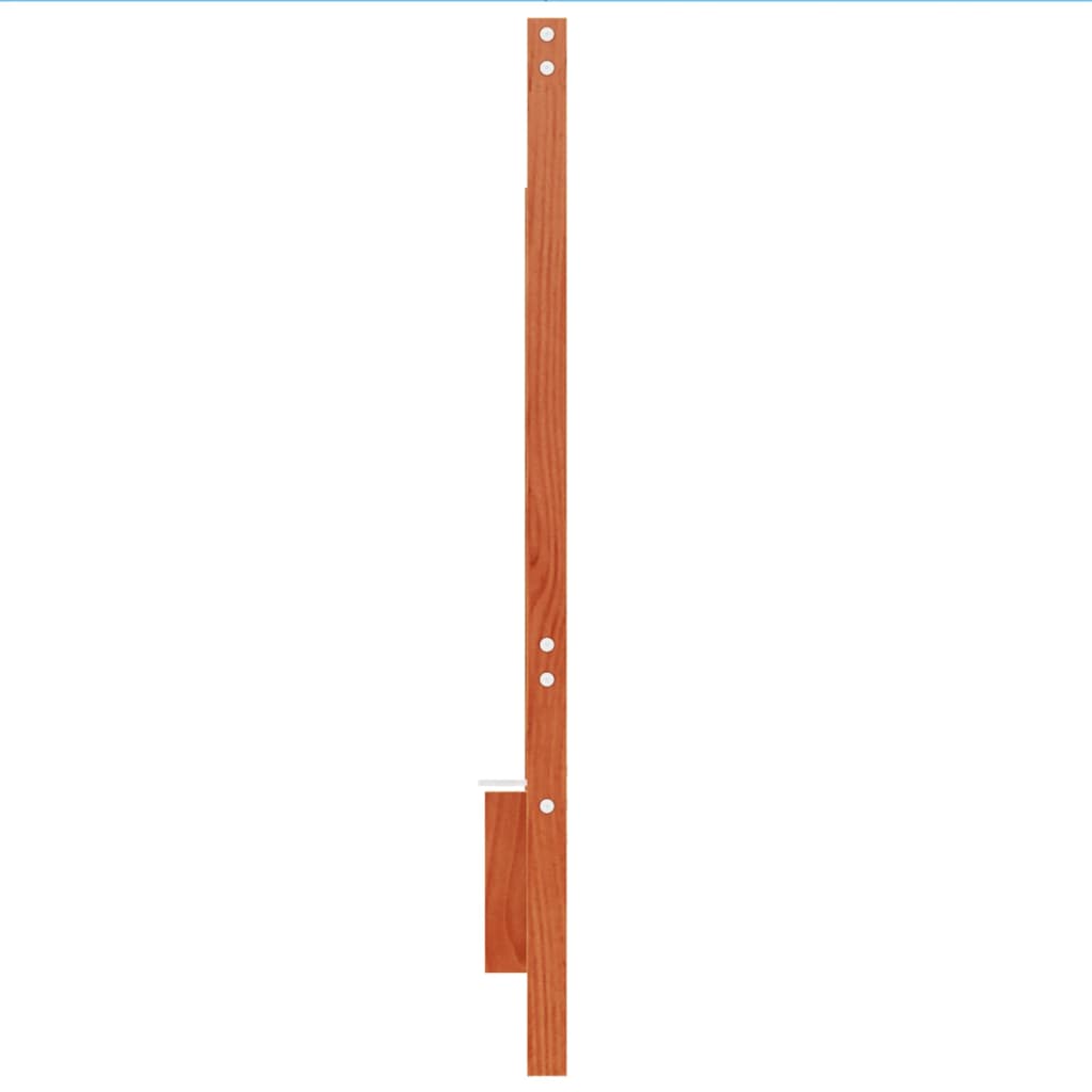 Hodegavl voksbrun 140 cm heltre furu