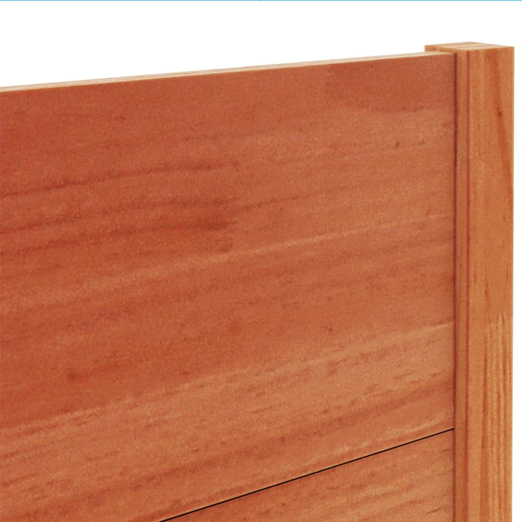 Hodegavl voksbrun 100 cm heltre furu