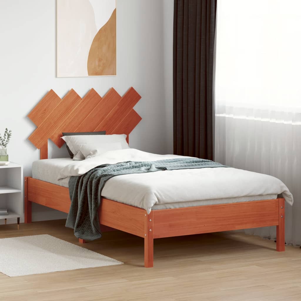 Hodegavl voksbrun 100 cm heltre furu