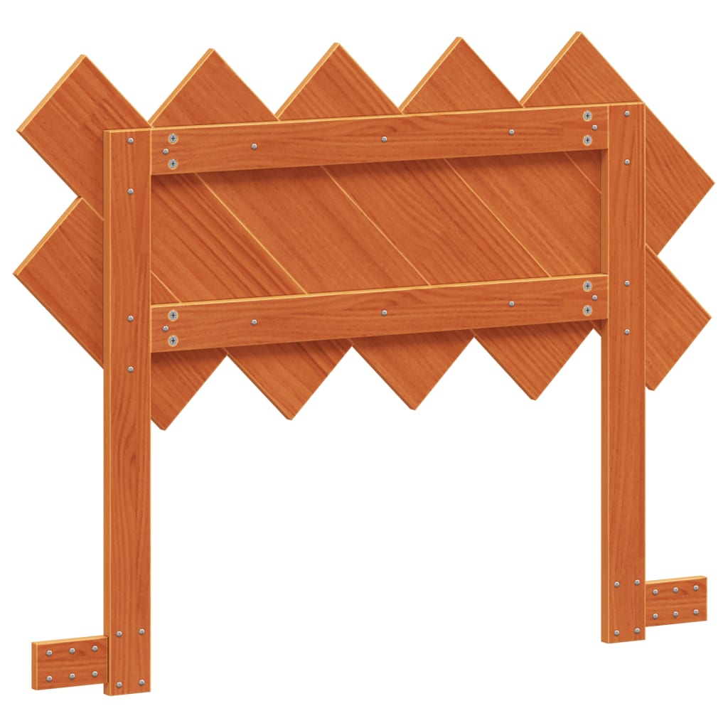 Hodegavl voksbrun 100 cm heltre furu