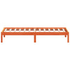 Dagseng uten madrass voksbrun 80x200 cm heltre furu