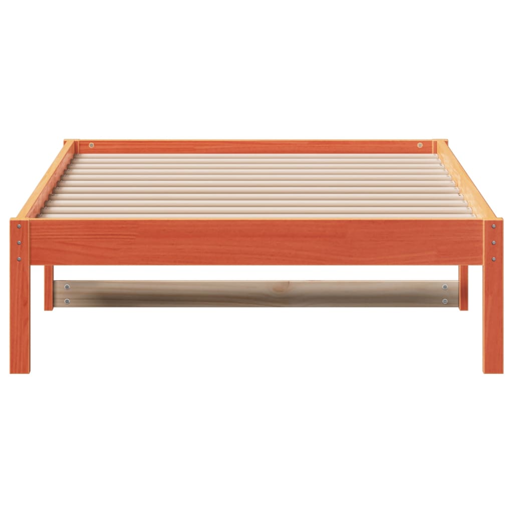Dagseng uten madrass voksbrun 90x190 cm heltre furu