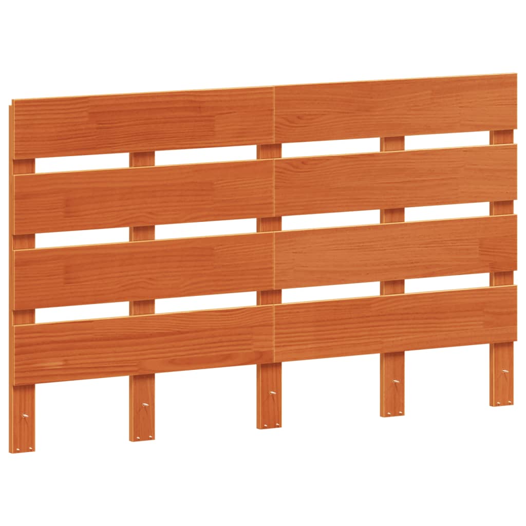 Hodegavl voksbrun 120 cm heltre furu