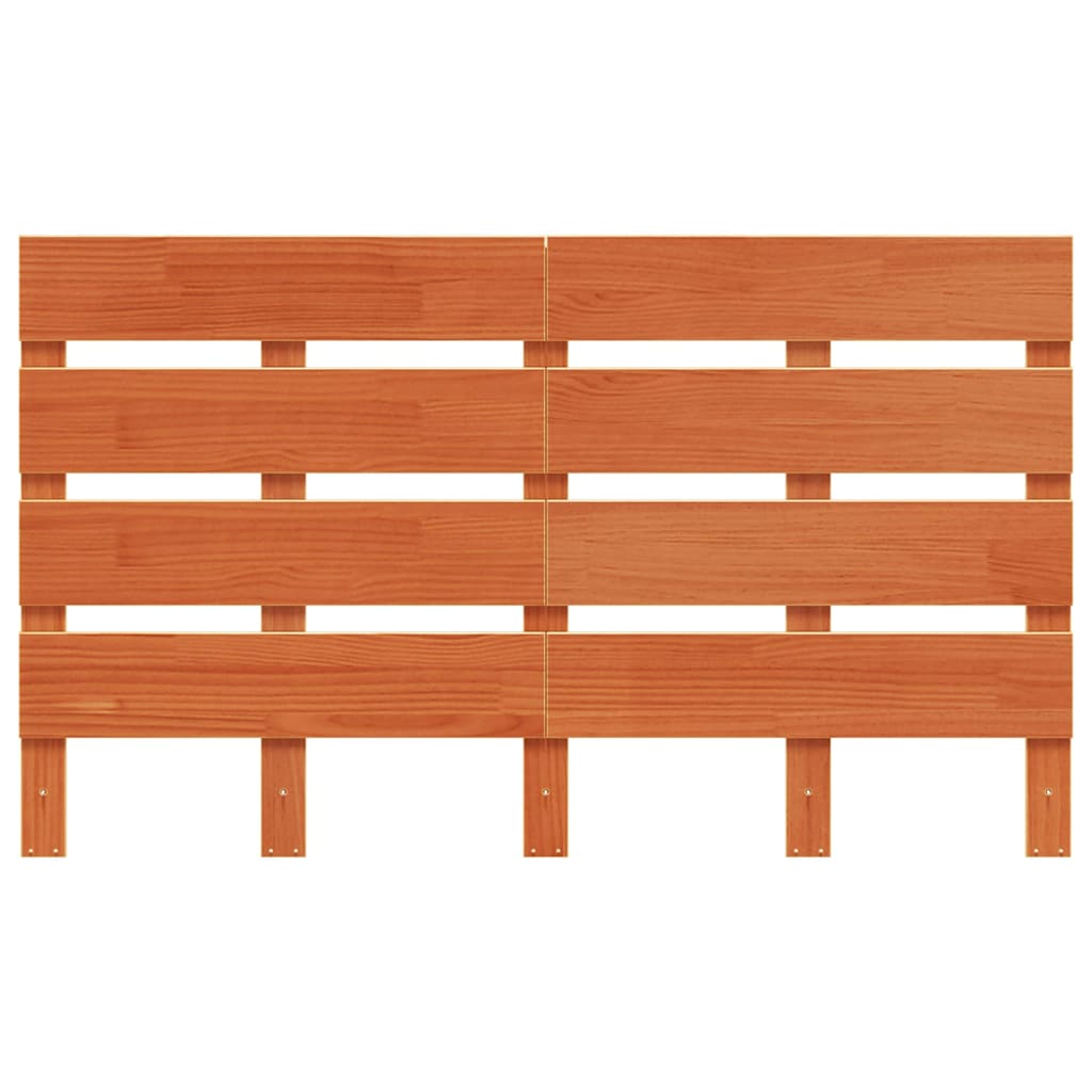 Hodegavl voksbrun 120 cm heltre furu