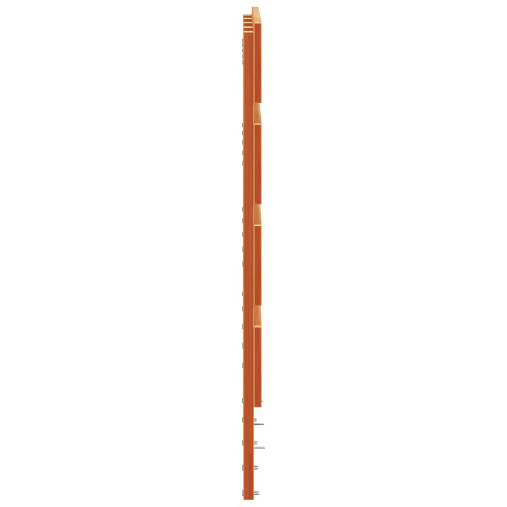 Hodegavl voksbrun 150 cm heltre furu