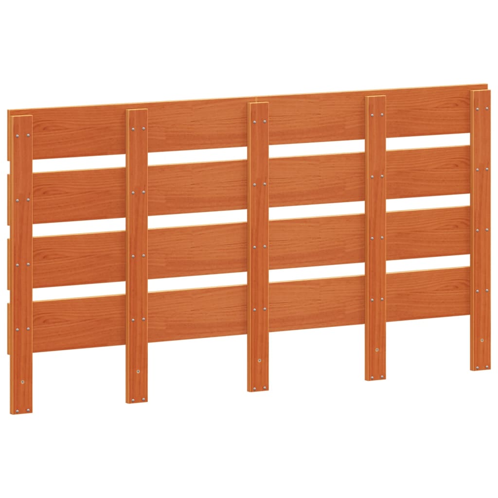 Hodegavl voksbrun 150 cm heltre furu