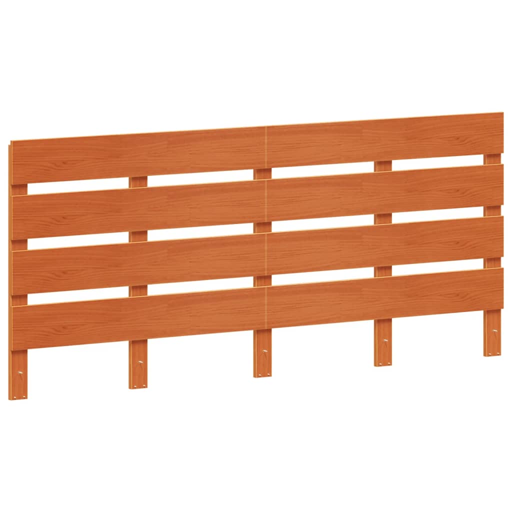 Hodegavl voksbrun 180 cm heltre furu