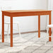 Spisebord voksbrun 110x55x75 cm heltre furu