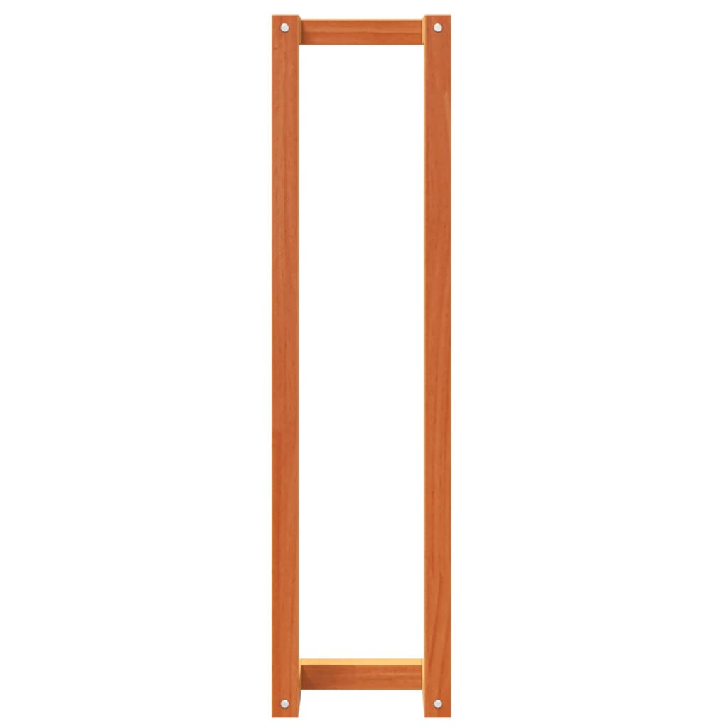 Håndklestativ voksbrun 23x18x90 cm heltre furu