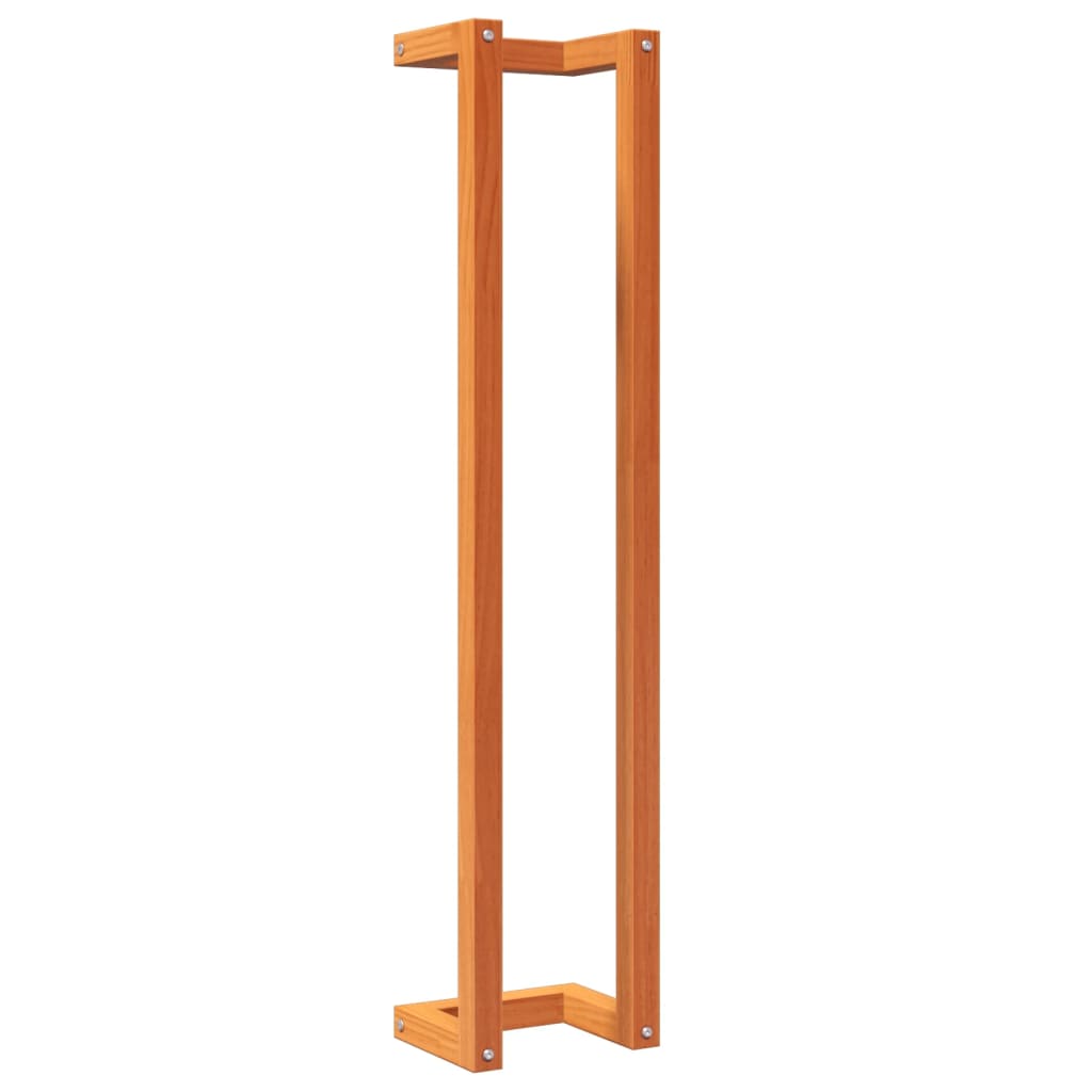 Håndklestativ voksbrun 23x18x110 cm heltre furu
